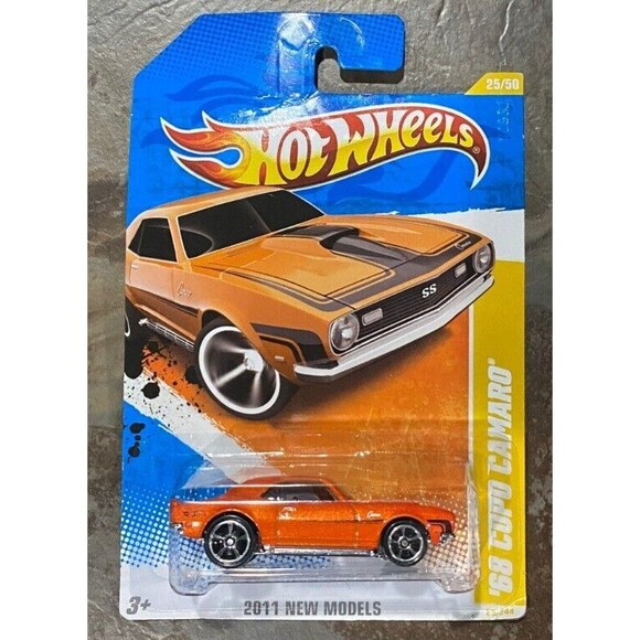 Hot Wheels ‘68 Copo Orange Camaro New Models 1:64 Diecast - Picture 1 of 1